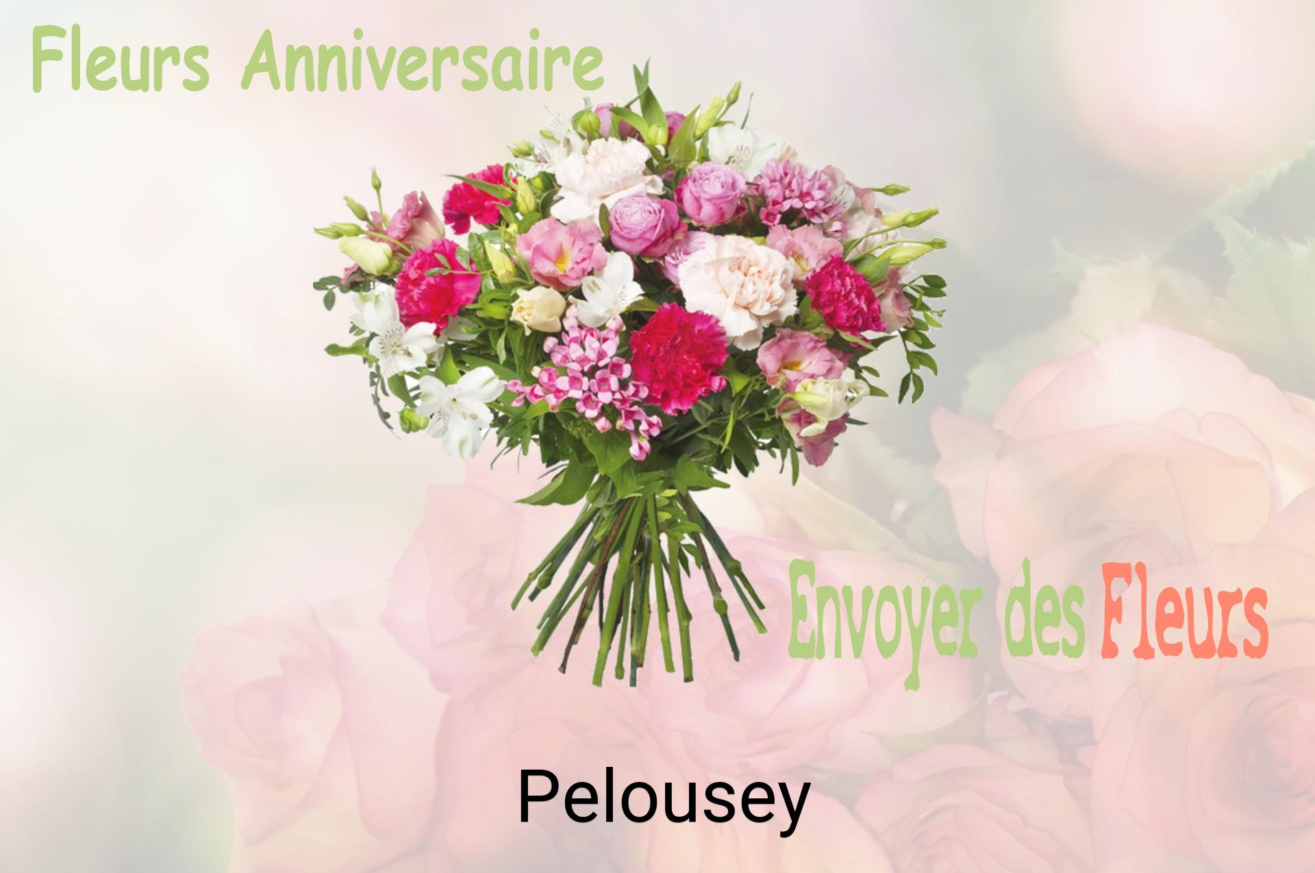Bouquet de fleurs d’anniversaire livré à Pelousey